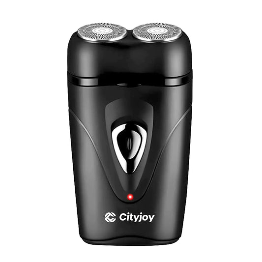 Electric Razor for Men Rechargeable Men Gold Foil Shavers Travel Electric Shavers for Men Double Head Floating USB Charging Portable Fur Trimmer Washable